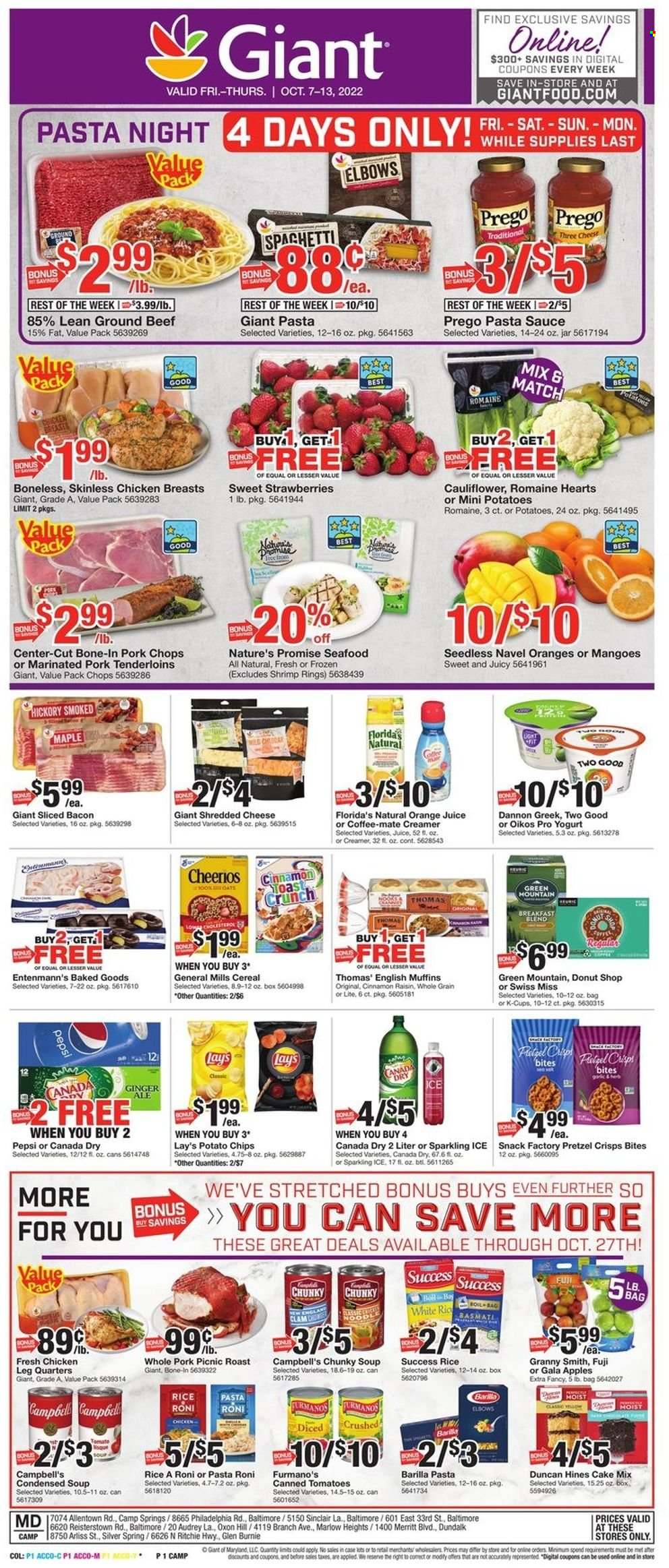 Giant Food ad - 10/07/2022 - 10/13/2022. Page 1