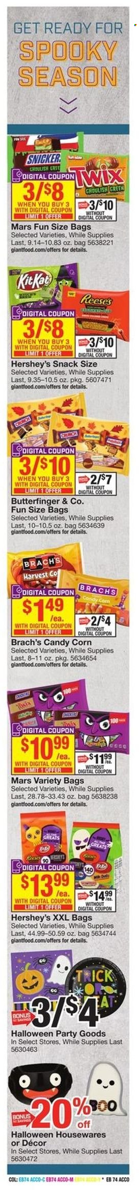 Giant Food ad - 10/07/2022 - 10/13/2022. Page 8