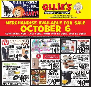 Ollie's Bargain Outlet Ad