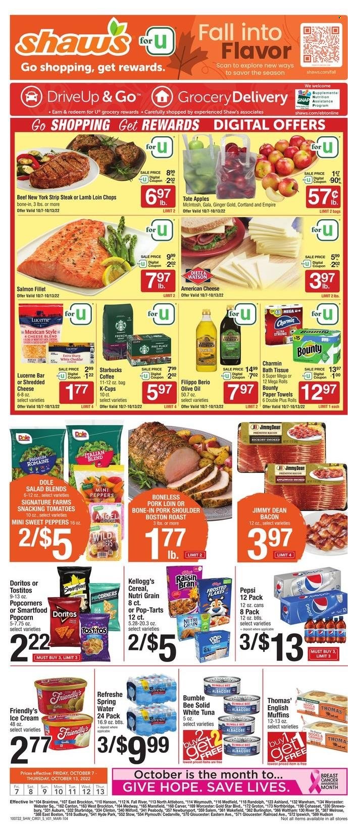 Shaw’s ad - 10/07/2022 - 10/13/2022. Page 1