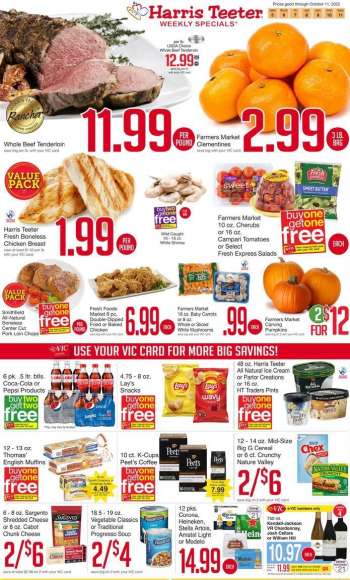 Harris Teeter Flyer - 10/05/2022 - 10/11/2022.