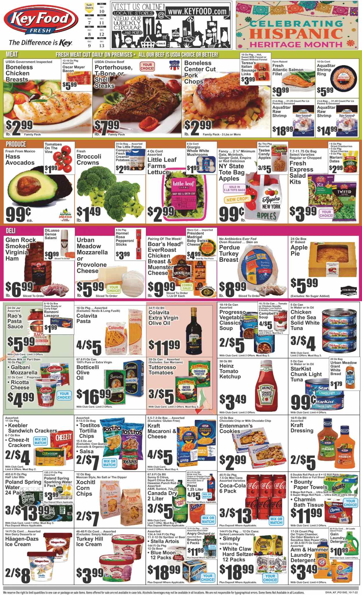 Key Food ad - 10/07/2022 - 10/13/2022. Page 1