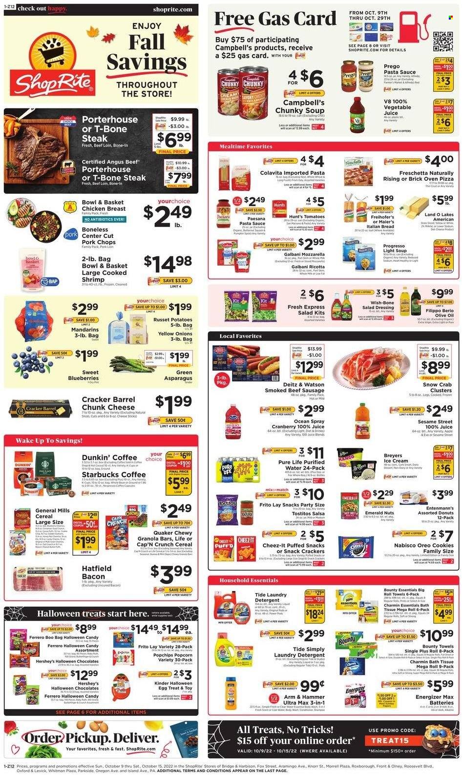 ShopRite ad - 10/09/2022 - 10/15/2022. Page 1