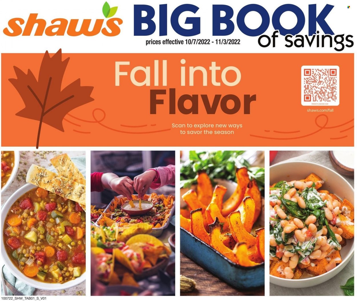 Shaw’s ad - 10/07/2022 - 11/03/2022. Page 1
