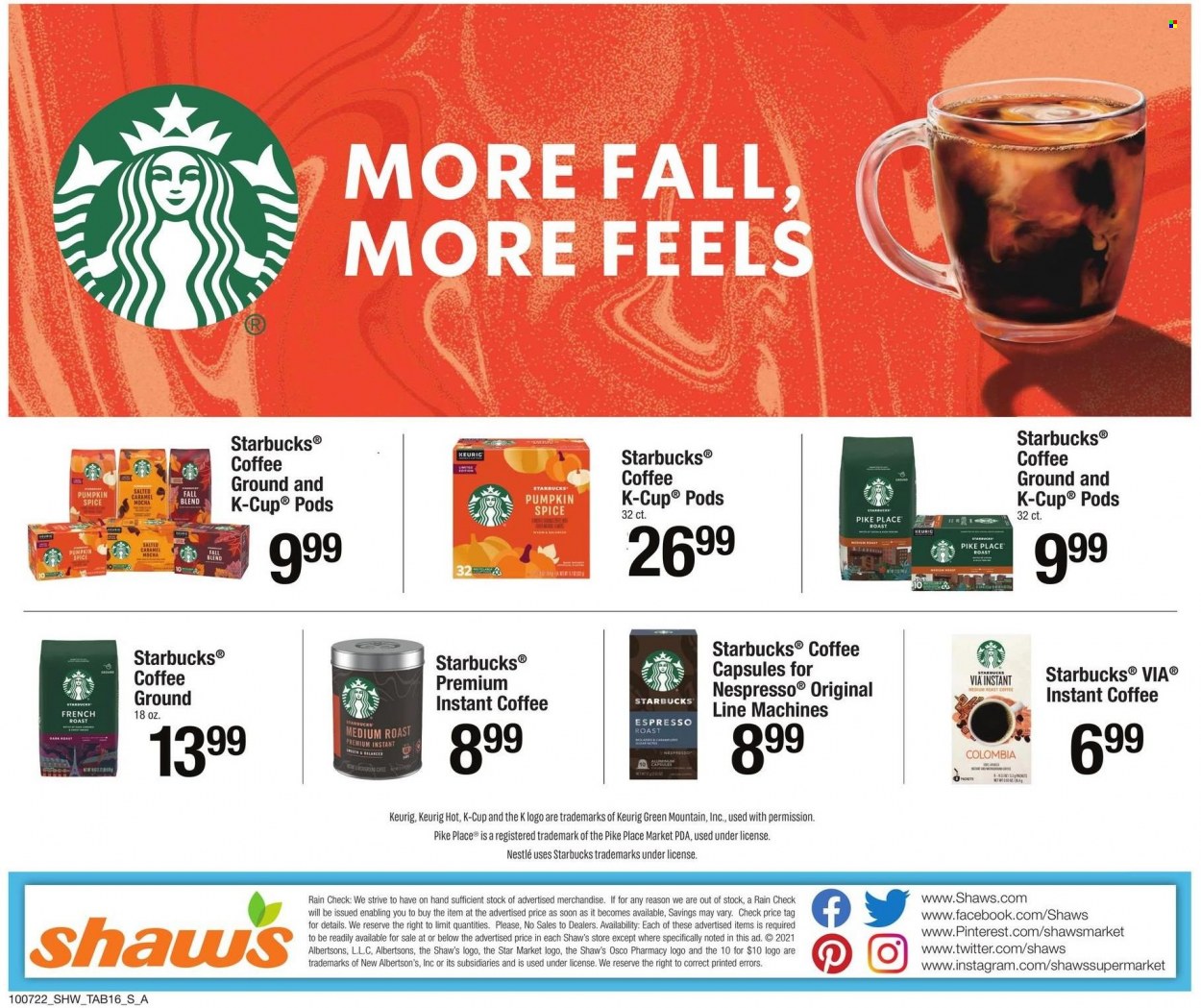 Shaw’s ad - 10/07/2022 - 11/03/2022. Page 15