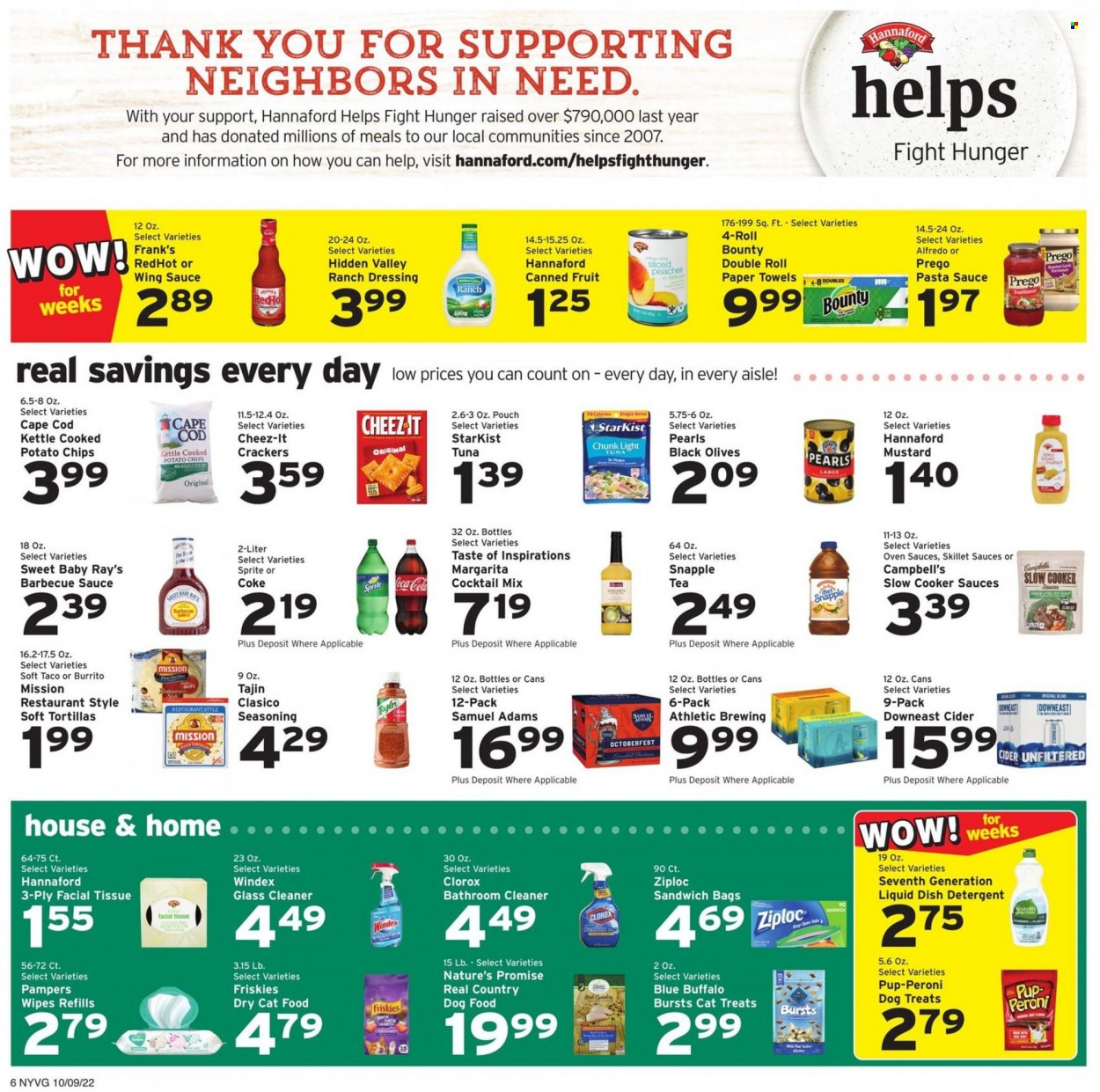 Hannaford ad - 10/09/2022 - 10/15/2022. Page 6