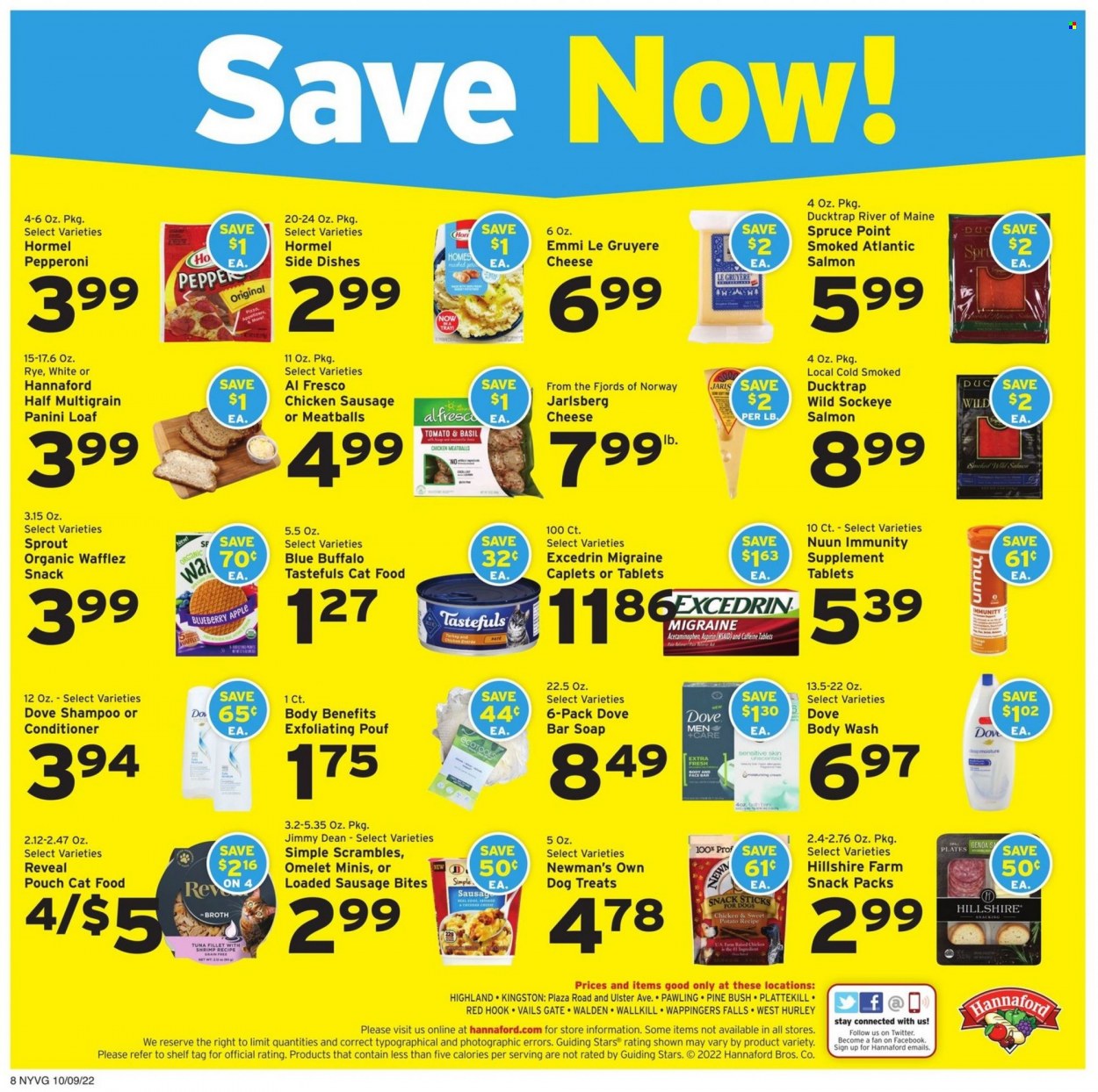 Hannaford ad - 10/09/2022 - 10/15/2022. Page 8