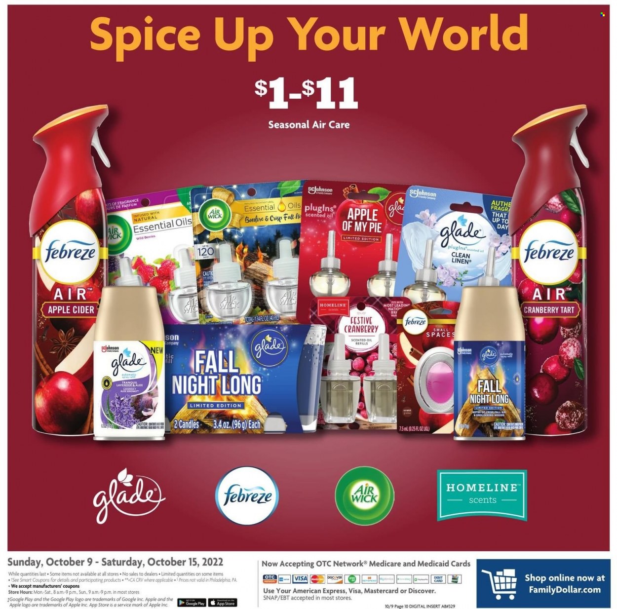 Family Dollar ad - 10/09/2022 - 10/15/2022. Page 10
