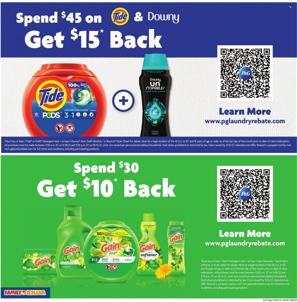 Family Dollar ad - 10/09/2022 - 10/15/2022. Page 13