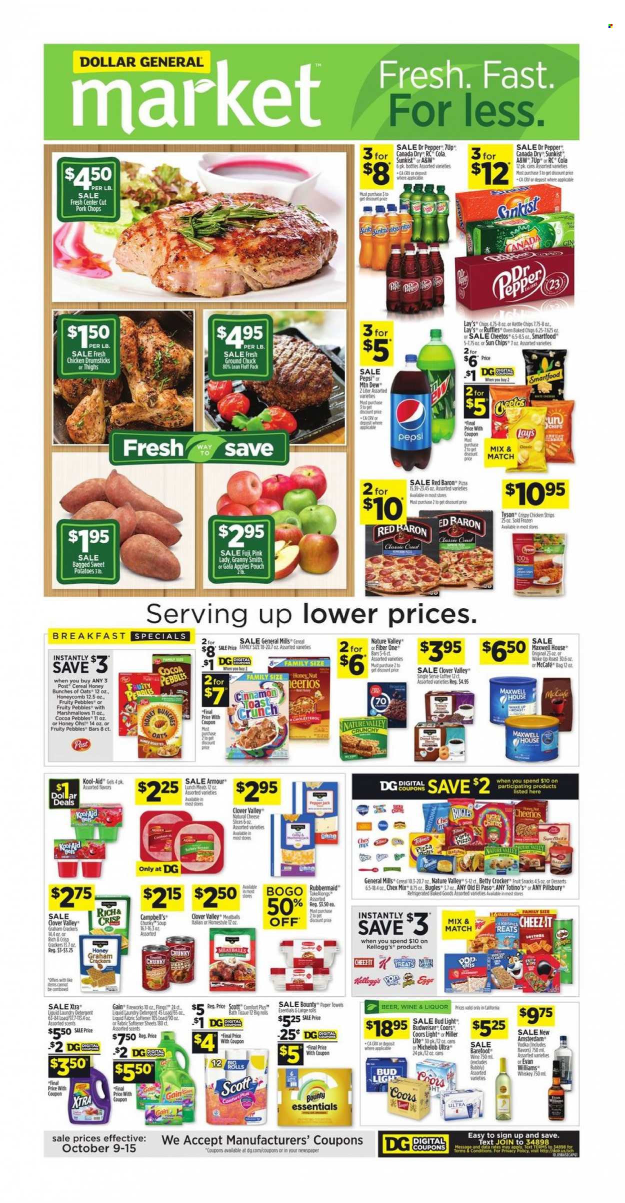 Dollar General ad - 10/09/2022 - 10/15/2022. Page 1