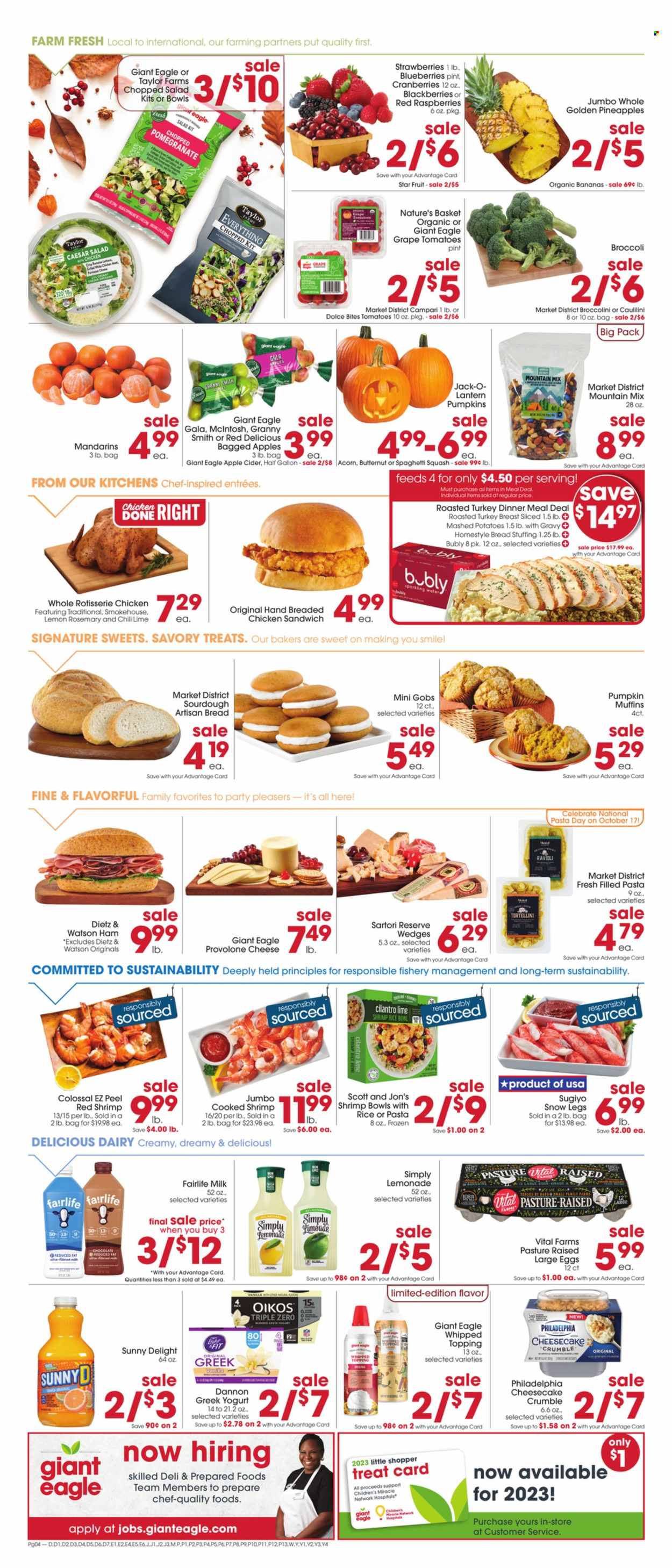 Giant Eagle ad - 10/13/2022 - 10/19/2022. Page 2