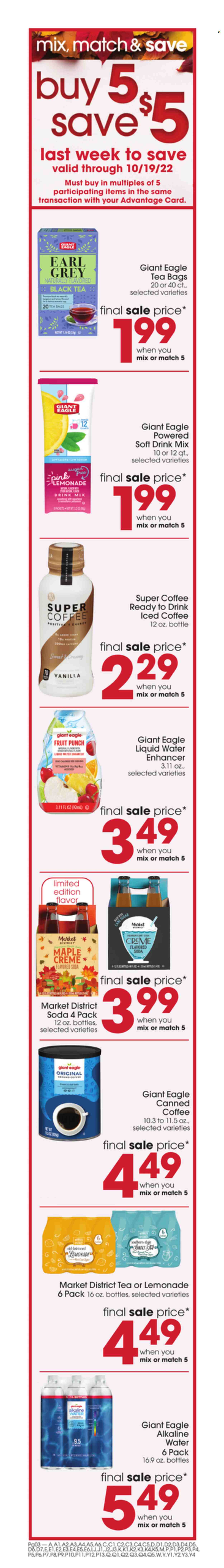 Giant Eagle ad - 10/13/2022 - 10/19/2022. Page 9