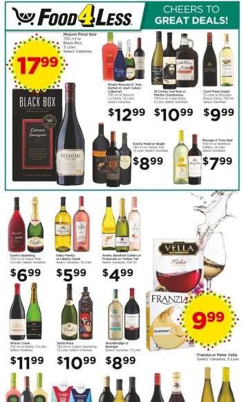 Food 4 Less Flyer - 10/12/2022 - 11/08/2022.
