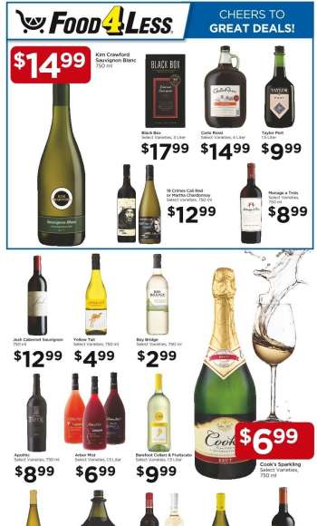 Food 4 Less Flyer - 10/12/2022 - 11/08/2022.