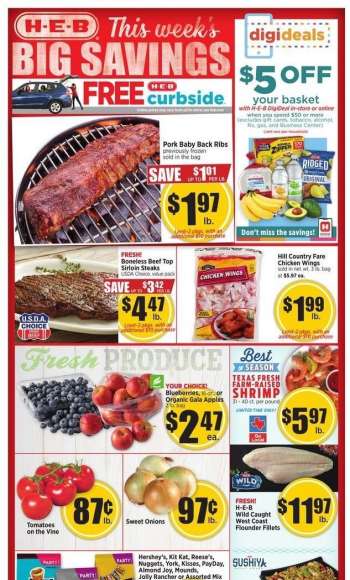 H-E-B Flyer - 10/12/2022 - 10/18/2022.
