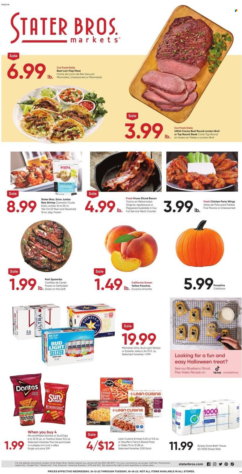 Stater Bros. ad - 10/12/2022 - 10/18/2022. Page 1