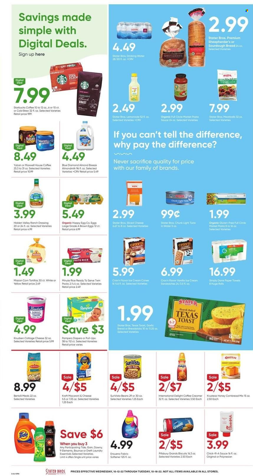 Stater Bros. ad - 10/12/2022 - 10/18/2022. Page 2