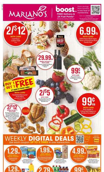 Mariano’s Flyer - 10/12/2022 - 10/18/2022.