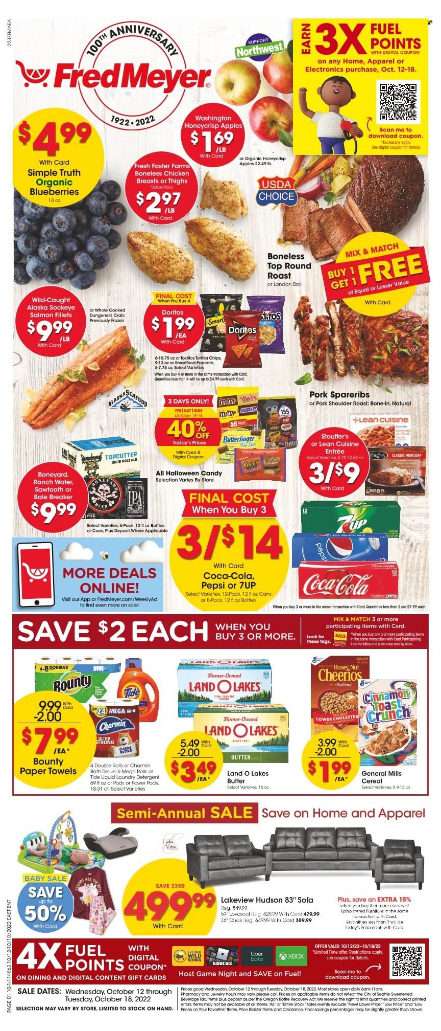 Fred Meyer ad - 10/12/2022 - 10/18/2022. Page 1