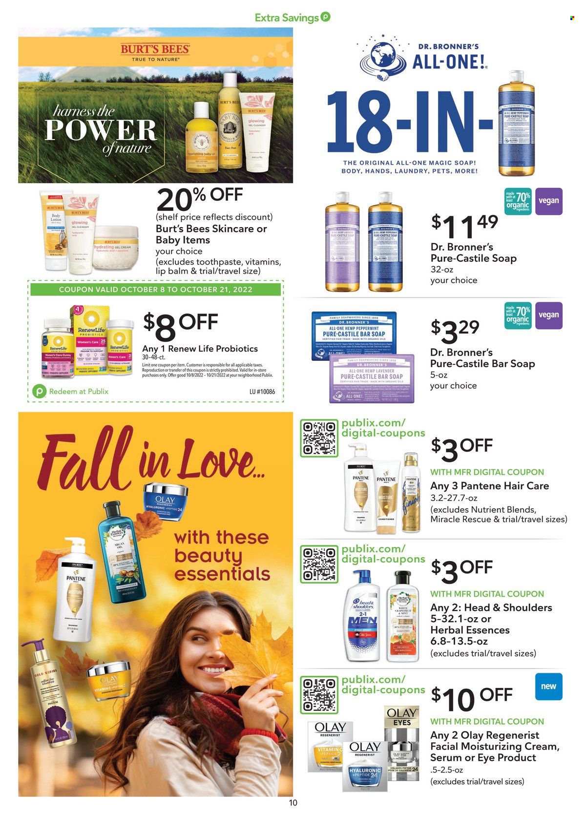 Publix ad - 10/08/2022 - 10/21/2022. Page 10