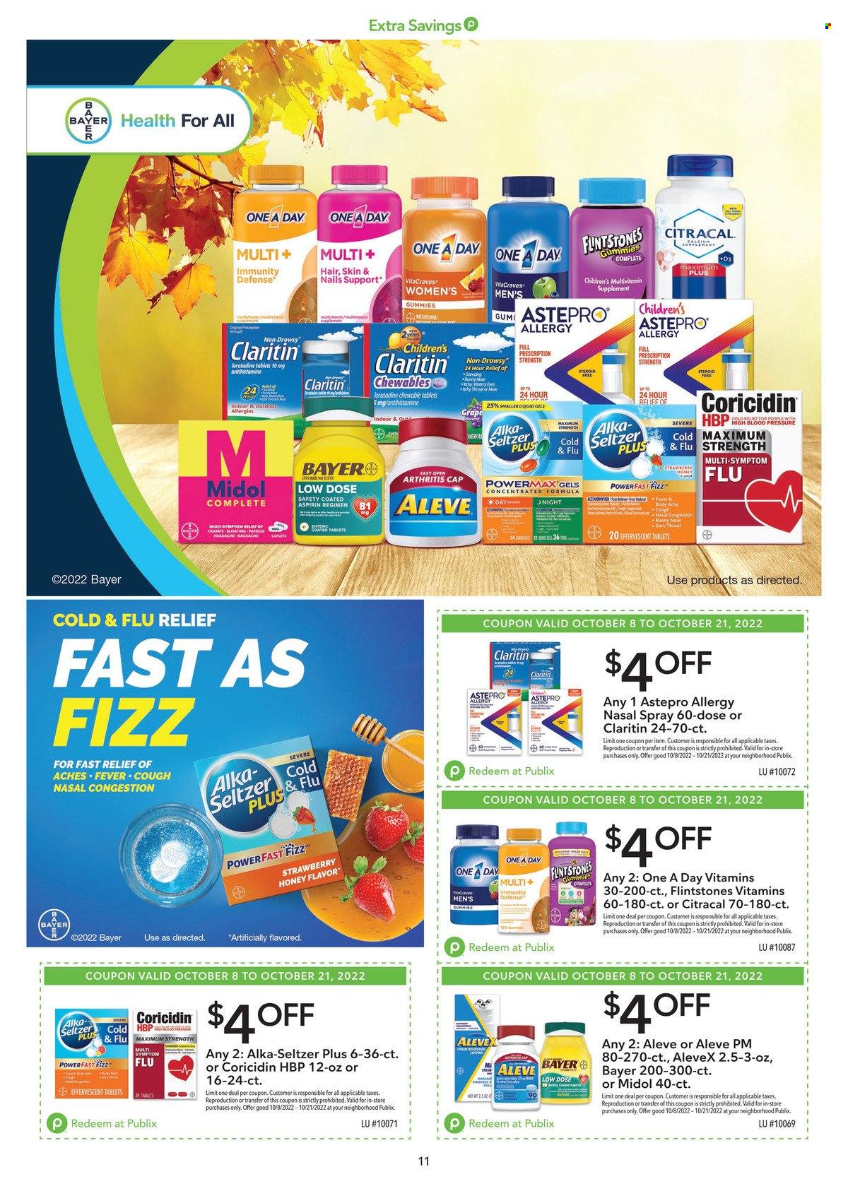 Publix ad - 10/08/2022 - 10/21/2022. Page 11