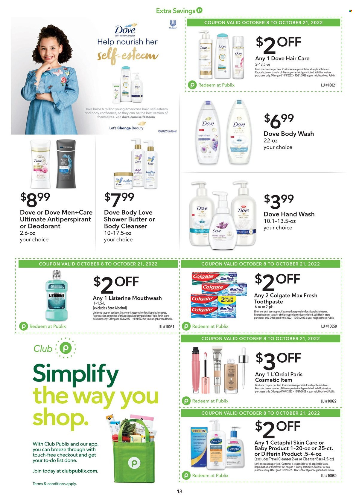 Publix ad - 10/08/2022 - 10/21/2022. Page 13