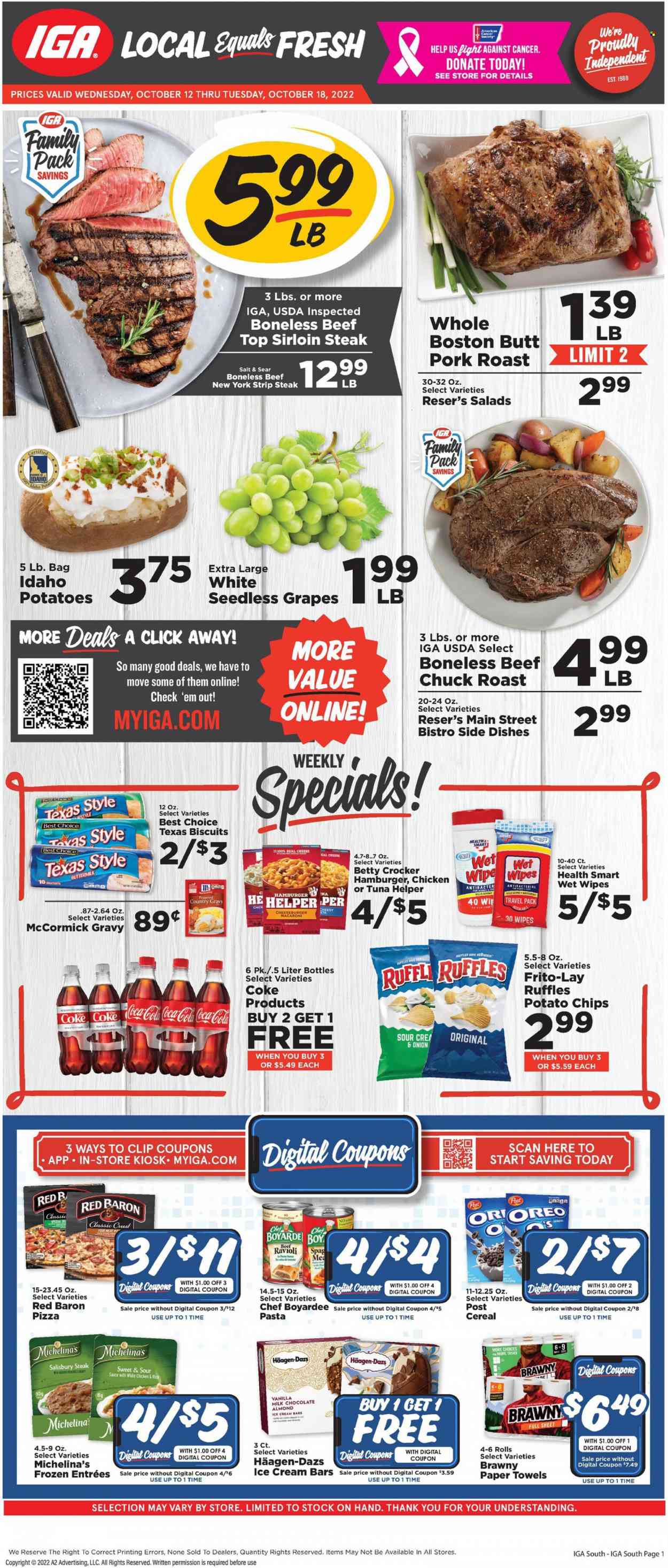 IGA ad - 10/12/2022 - 10/18/2022. Page 1