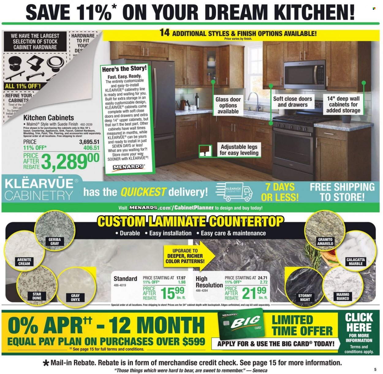 Menards ad - 10/13/2022 - 10/23/2022. Page 5