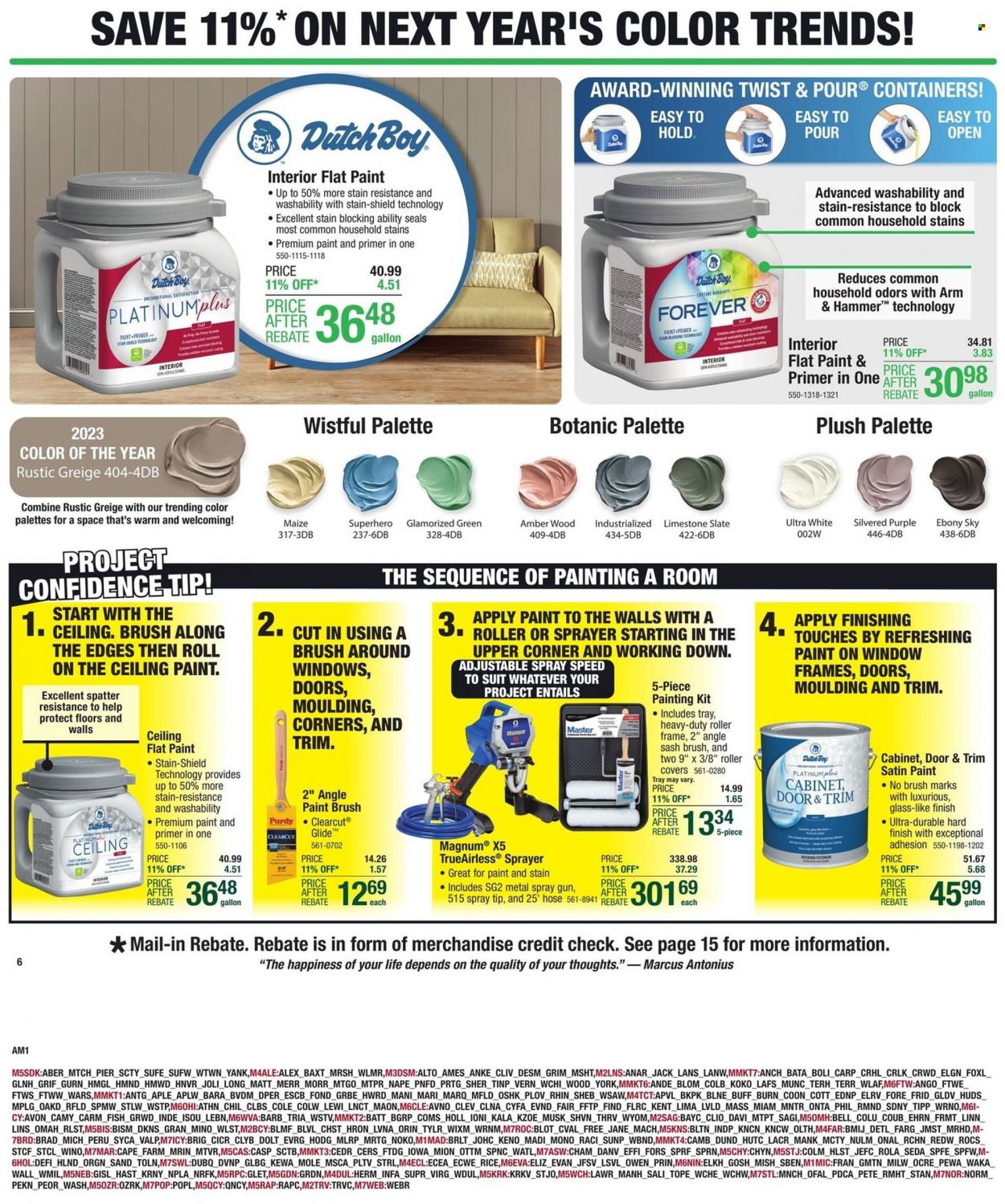 Menards ad - 10/13/2022 - 10/23/2022. Page 6