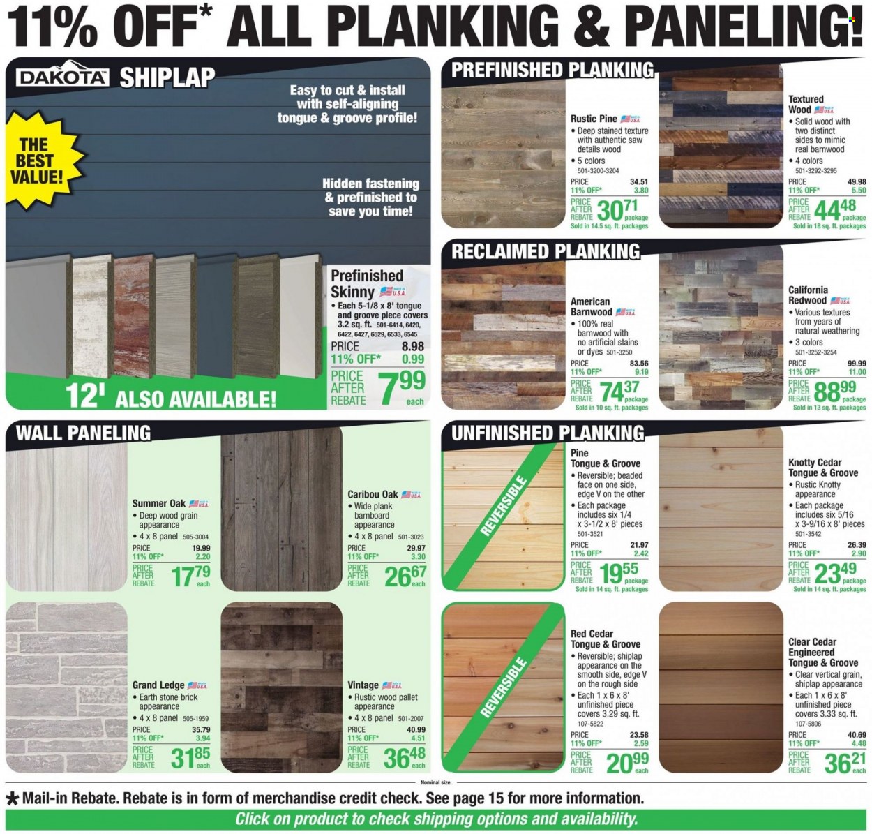 Menards ad - 10/13/2022 - 10/23/2022. Page 7
