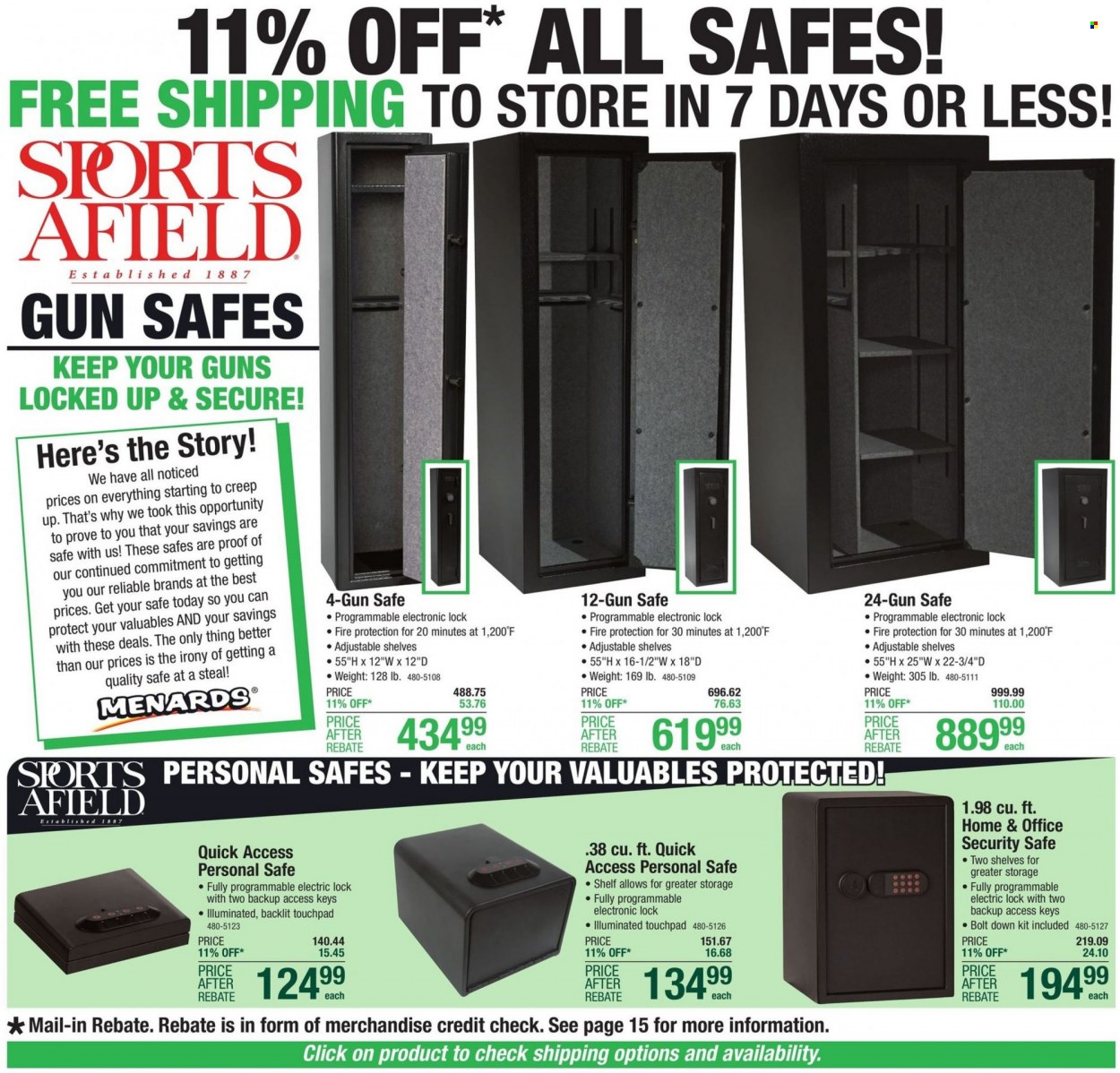 Menards ad - 10/13/2022 - 10/23/2022. Page 20