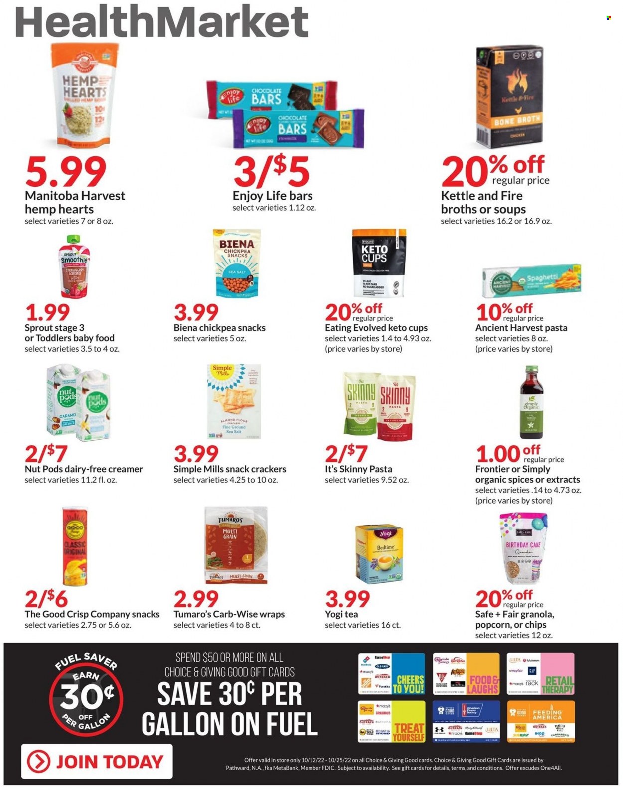 Hy-Vee ad - 10/12/2022 - 10/18/2022. Page 12
