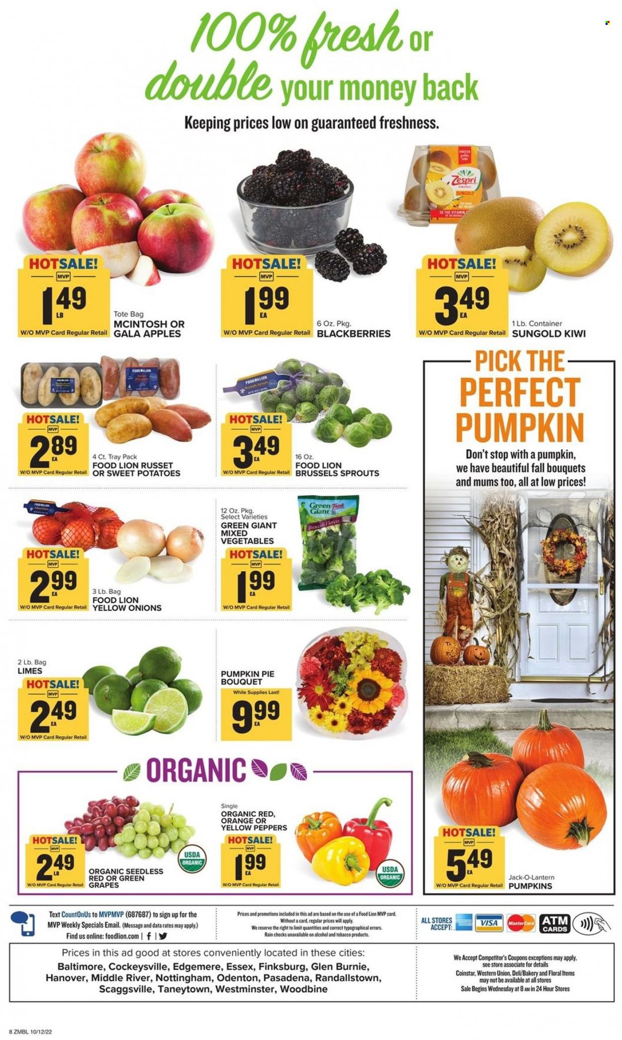 Food Lion ad - 10/12/2022 - 10/18/2022. Page 8