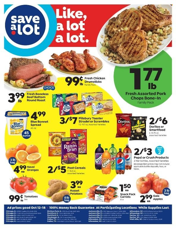 Save a Lot ad - 10/12/2022 - 10/18/2022. Page 1