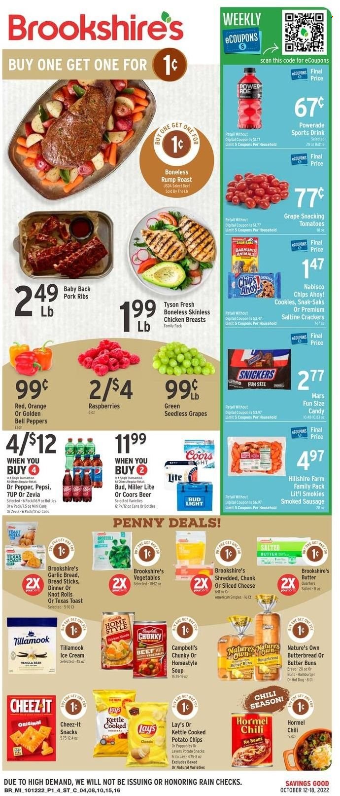 Brookshires ad - 10/12/2022 - 10/18/2022. Page 1