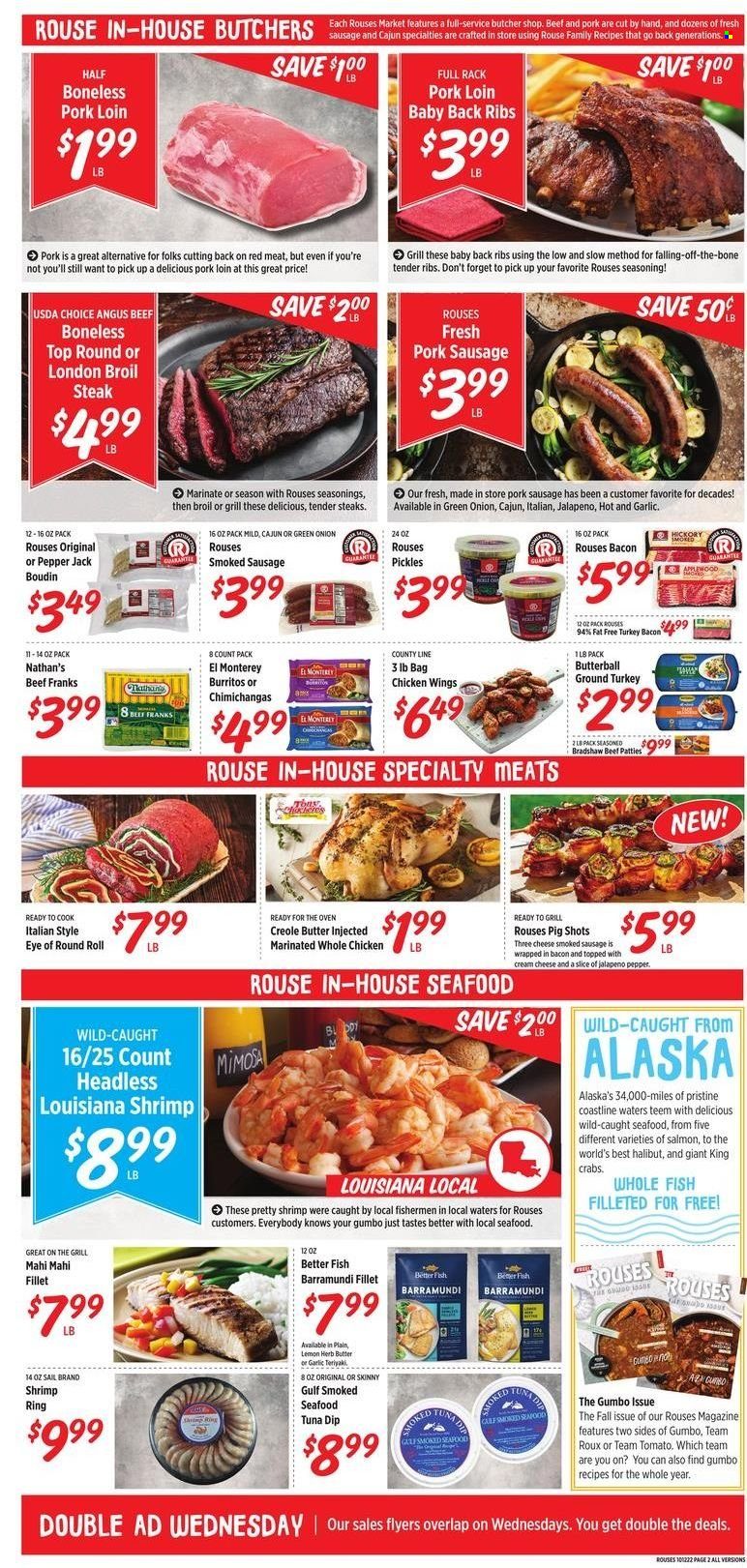 Rouses Markets ad - 10/12/2022 - 10/19/2022. Page 2