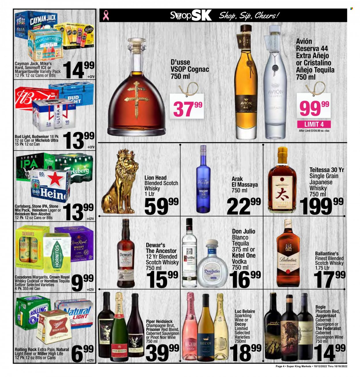 Super King Markets ad - 10/12/2022 - 10/18/2022. Page 4