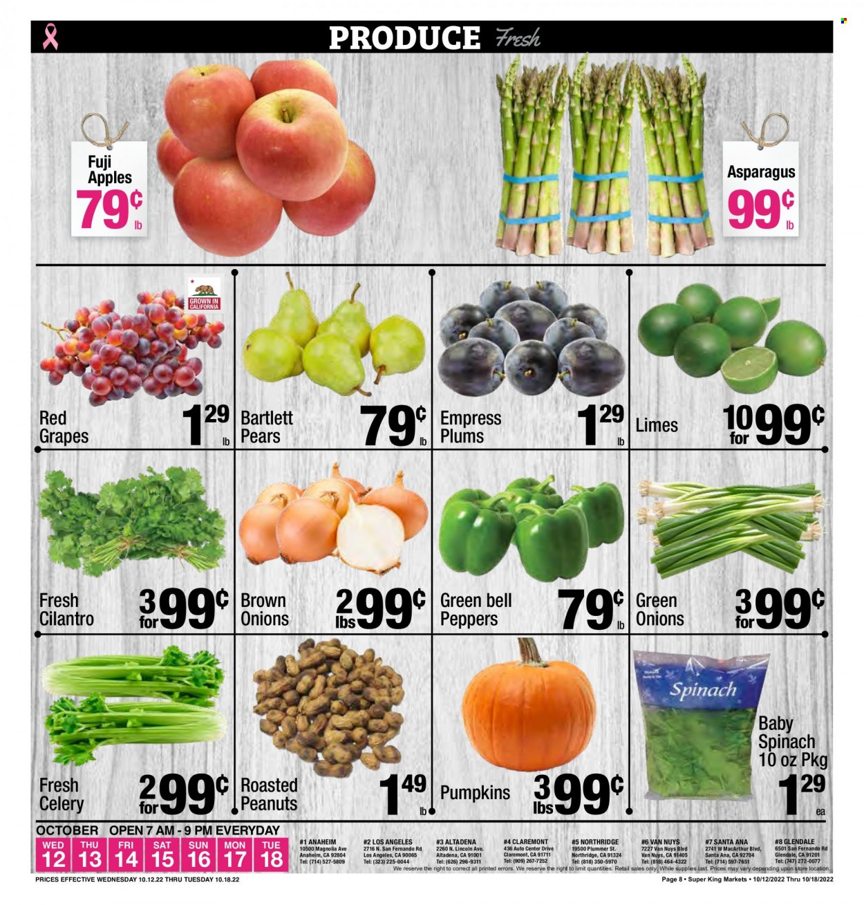 Super King Markets ad - 10/12/2022 - 10/18/2022. Page 8
