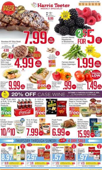 Harris Teeter Flyer - 10/12/2022 - 10/18/2022.