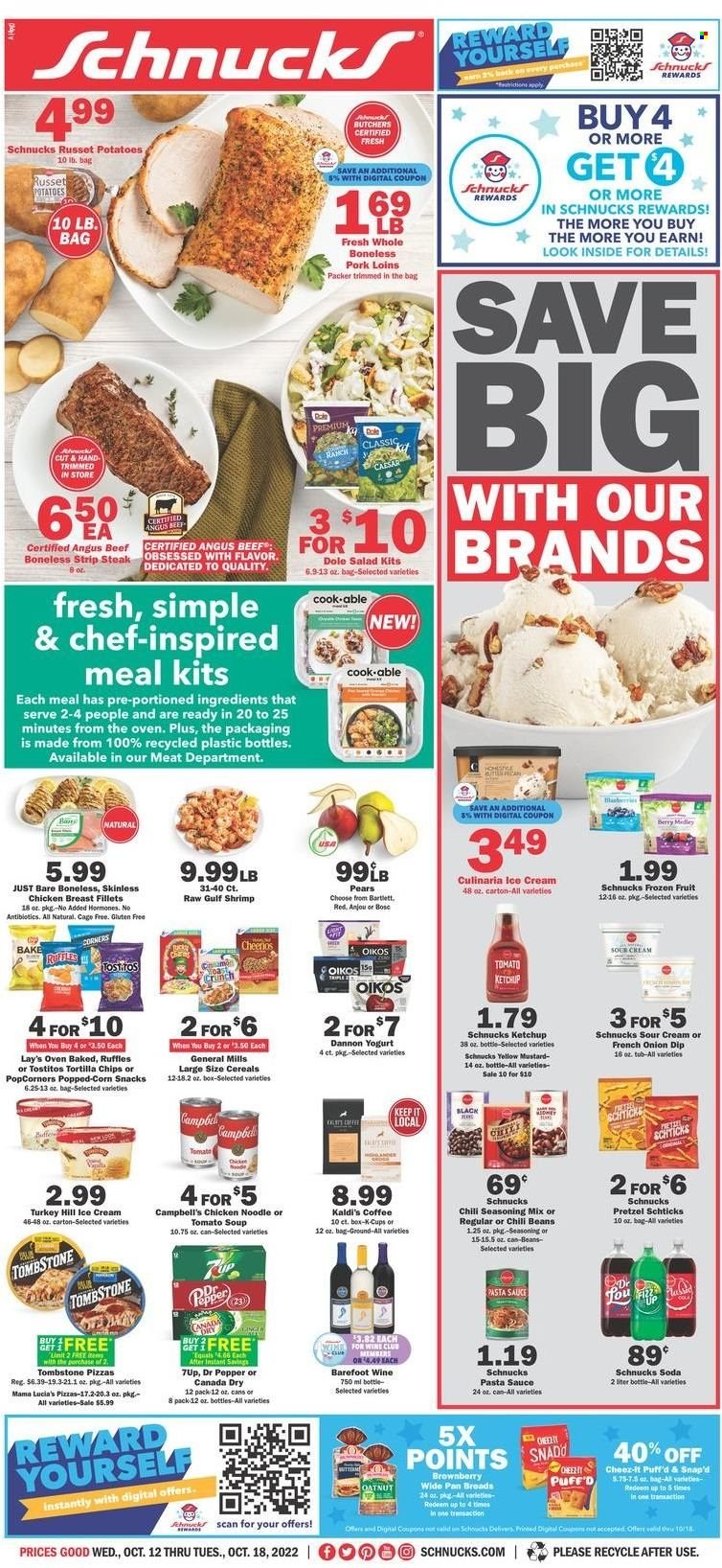 Schnucks ad - 10/12/2022 - 10/18/2022. Page 1