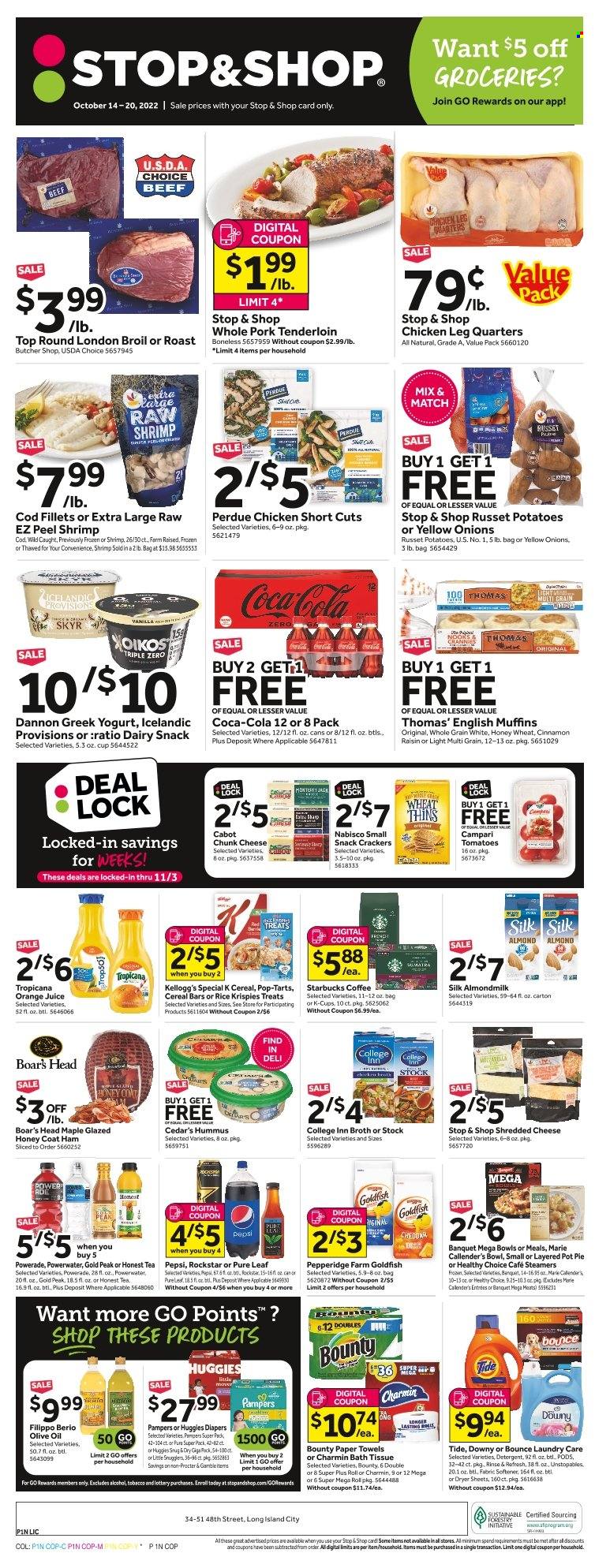 Stop & Shop ad - 10/14/2022 - 10/20/2022. Page 1