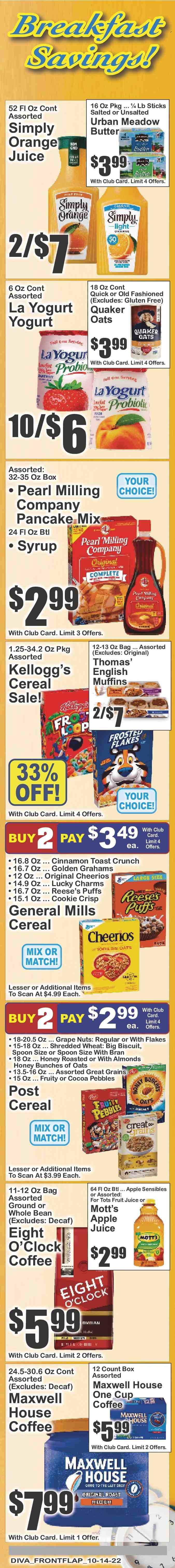Key Food ad - 10/14/2022 - 10/20/2022. Page 2