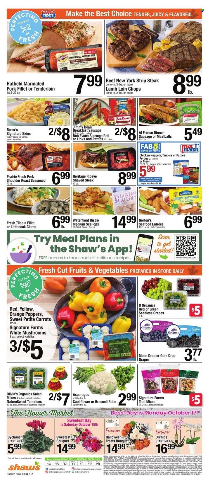 Shaw’s ad - 10/14/2022 - 10/20/2022. Page 4