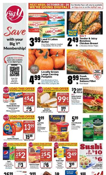 Big Y Flyer - 10/13/2022 - 10/19/2022.
