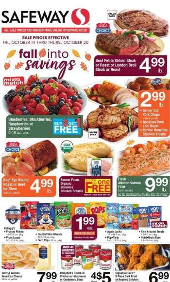 Safeway Flyer - 10/14/2022 - 10/20/2022.