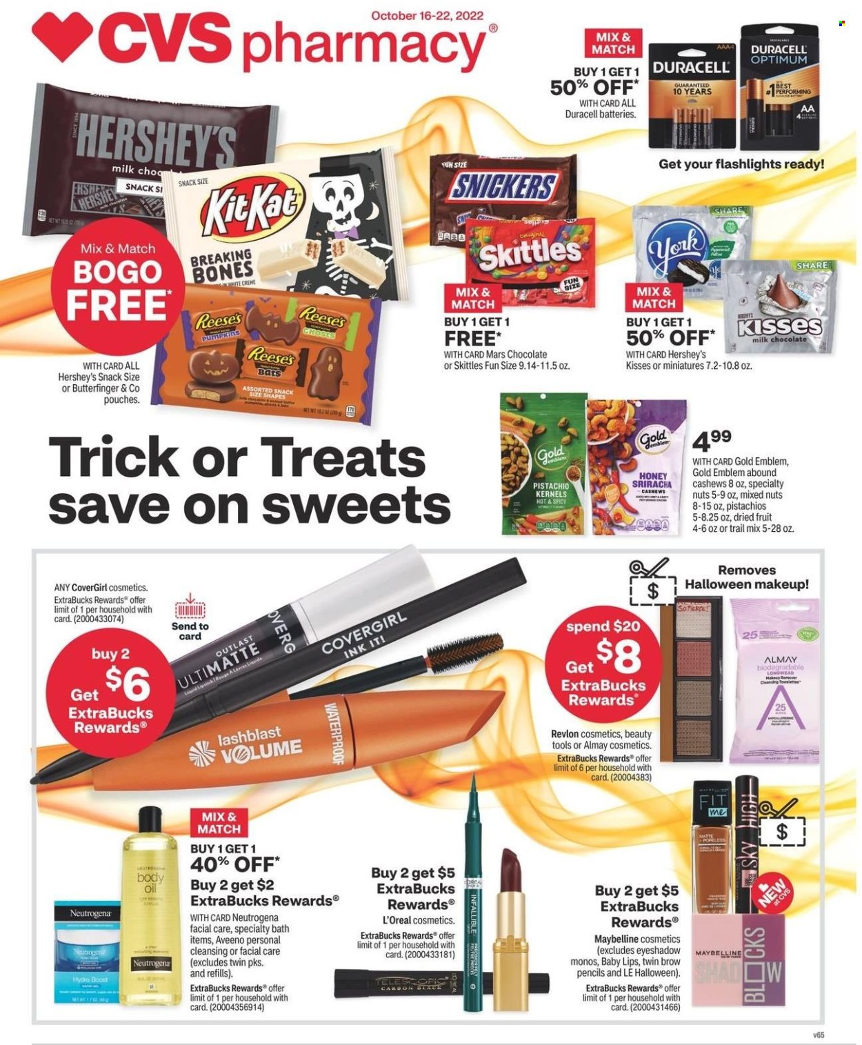 CVS Pharmacy ad - 10/16/2022 - 10/22/2022. Page 1