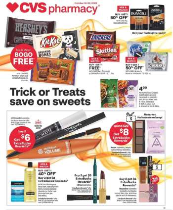 CVS Pharmacy Flyer - 10/16/2022 - 10/22/2022.