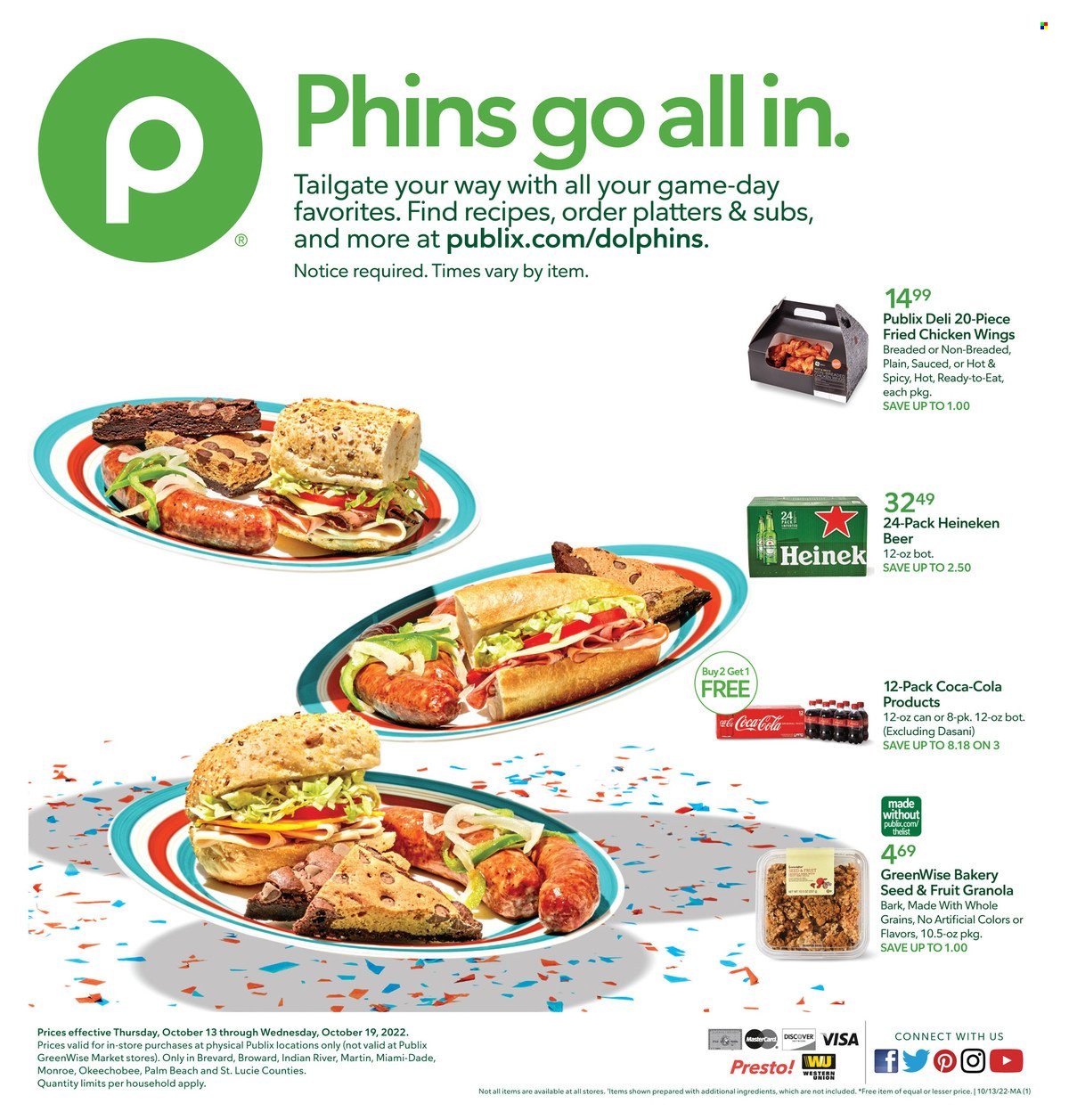 Publix ad - 10/13/2022 - 10/19/2022. Page 1