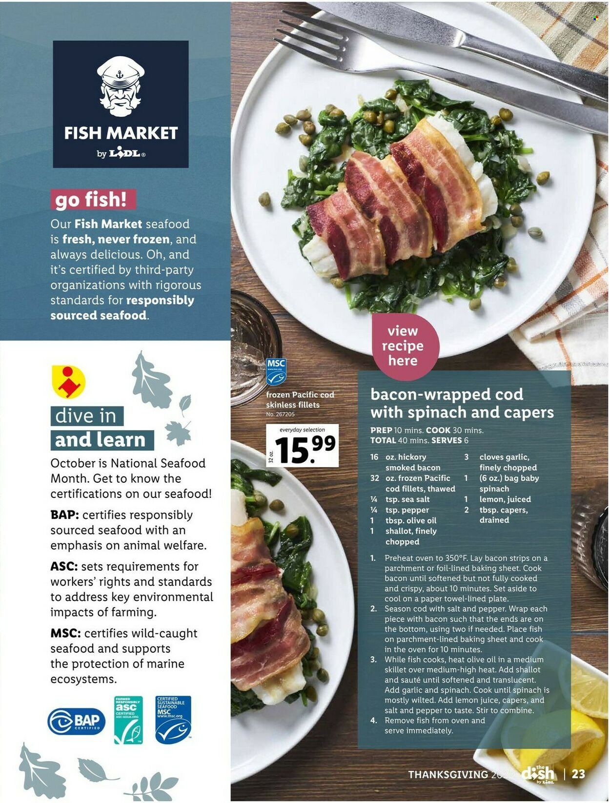 Lidl ad - 10/12/2022 - 11/22/2022. Page 23