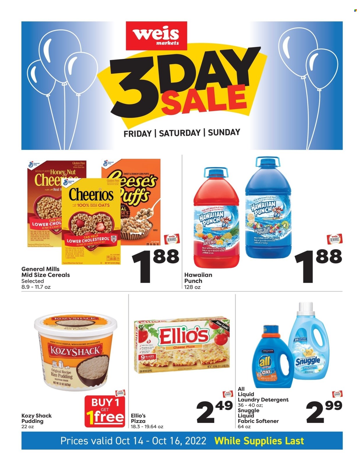 Weis ad - 10/14/2022 - 10/16/2022. Page 1